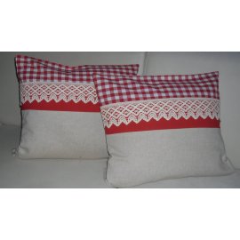 Dekoračný vankúš prírodný