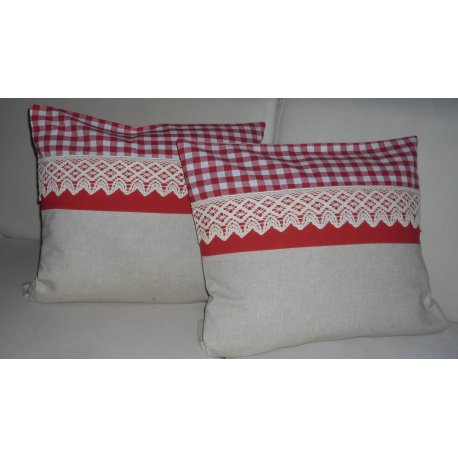 Dekorační polštář přírodní