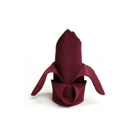 Prostírání bordó