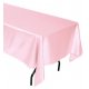 Obrus saténový bledo ružový