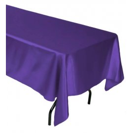 Obrus saténový fialový