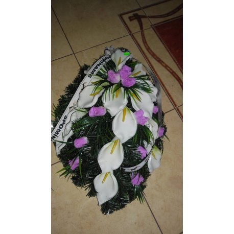 Spomienkový veniec elipsa