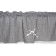 Záclona Marika tmavě šedá