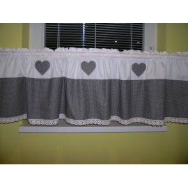 Záclona Nona šedá