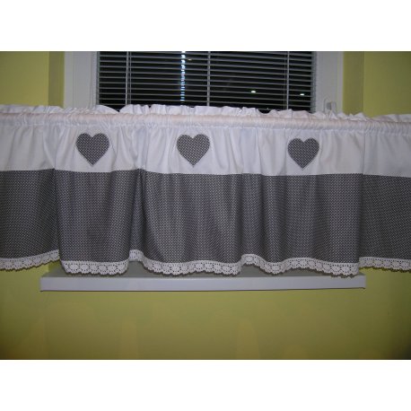 Záclona Nona šedá