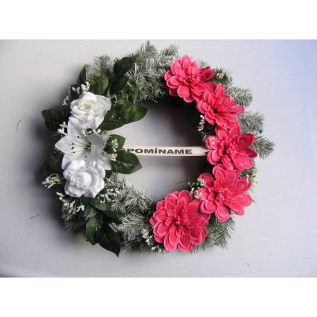 Vzpomínkový věnec kruh