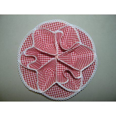 Bavlněný ubrousek na pečivo - kostky