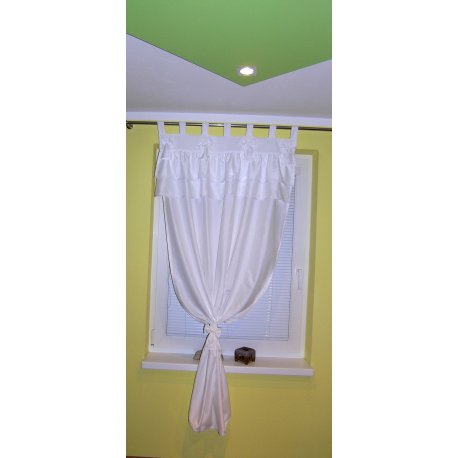 Záclona Monika s poutky dlouhá