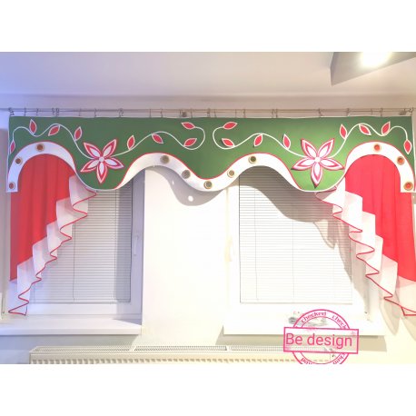 Vianočná záclona Tamara