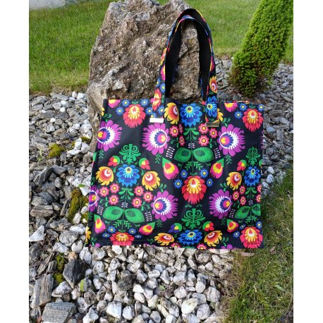 Nákupní taška lidový vzor 