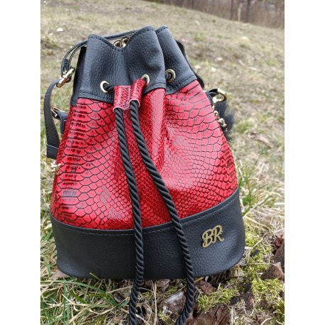 Kabelobatoh červeno černý